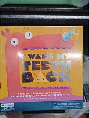 I Want My Teeth Back GAME NEW Kitten Games Children's Games